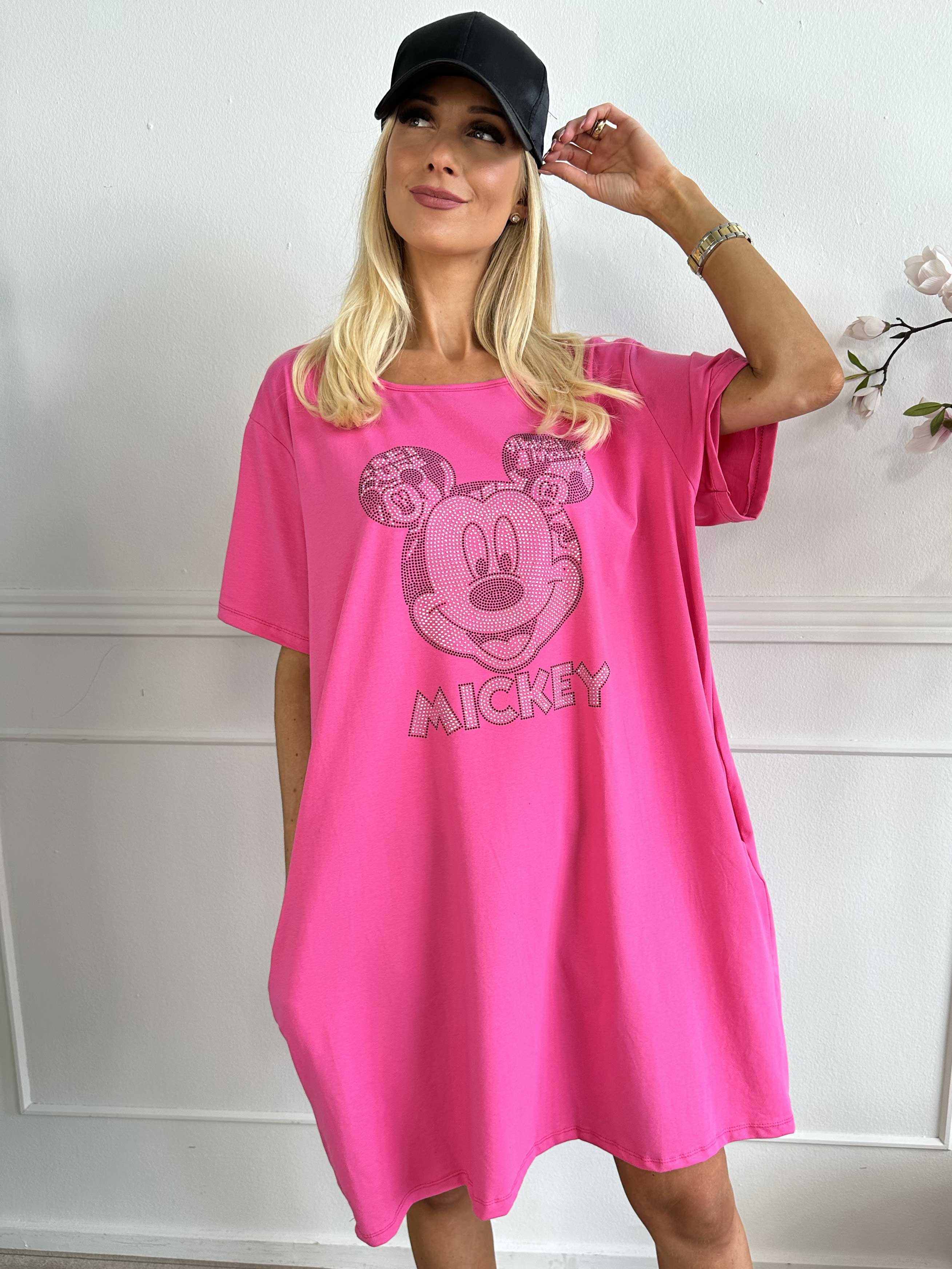 Mickey Dress - T-shirt kjole i bomuld med similisten